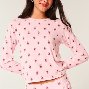 Hollister Cozy Long Sleeve Pajama Shirt